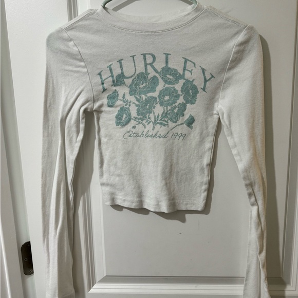 Hurley Tops - Hurley White Cotton Top